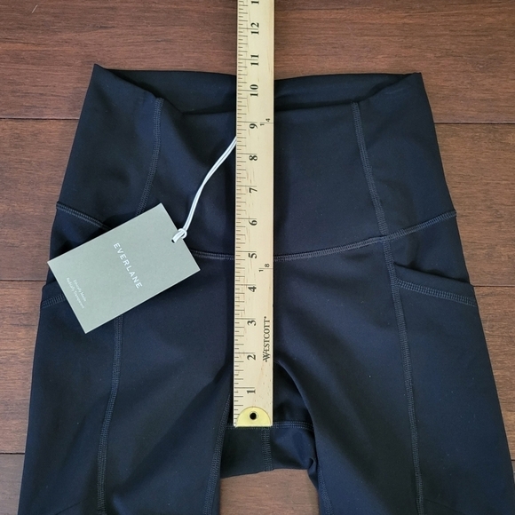 NWT Everlane The Perform Pocket Legging Size XS Black High Waist Full Length - Picture 9 of 10